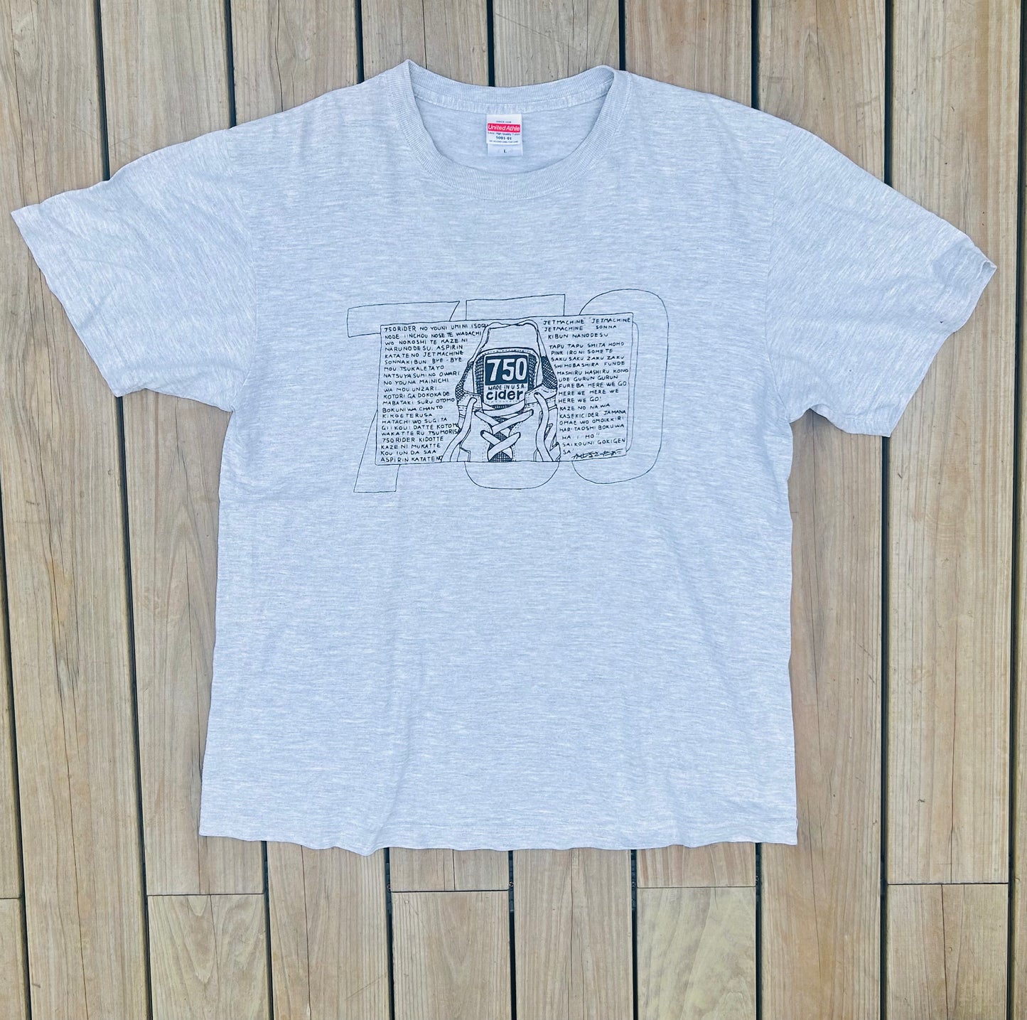 750 CIDER Tshirt / アッシュ