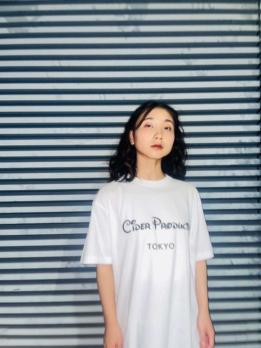 【予約限定販売中】CIDER PRODUCTS ロゴ Tshirt / ホワイト