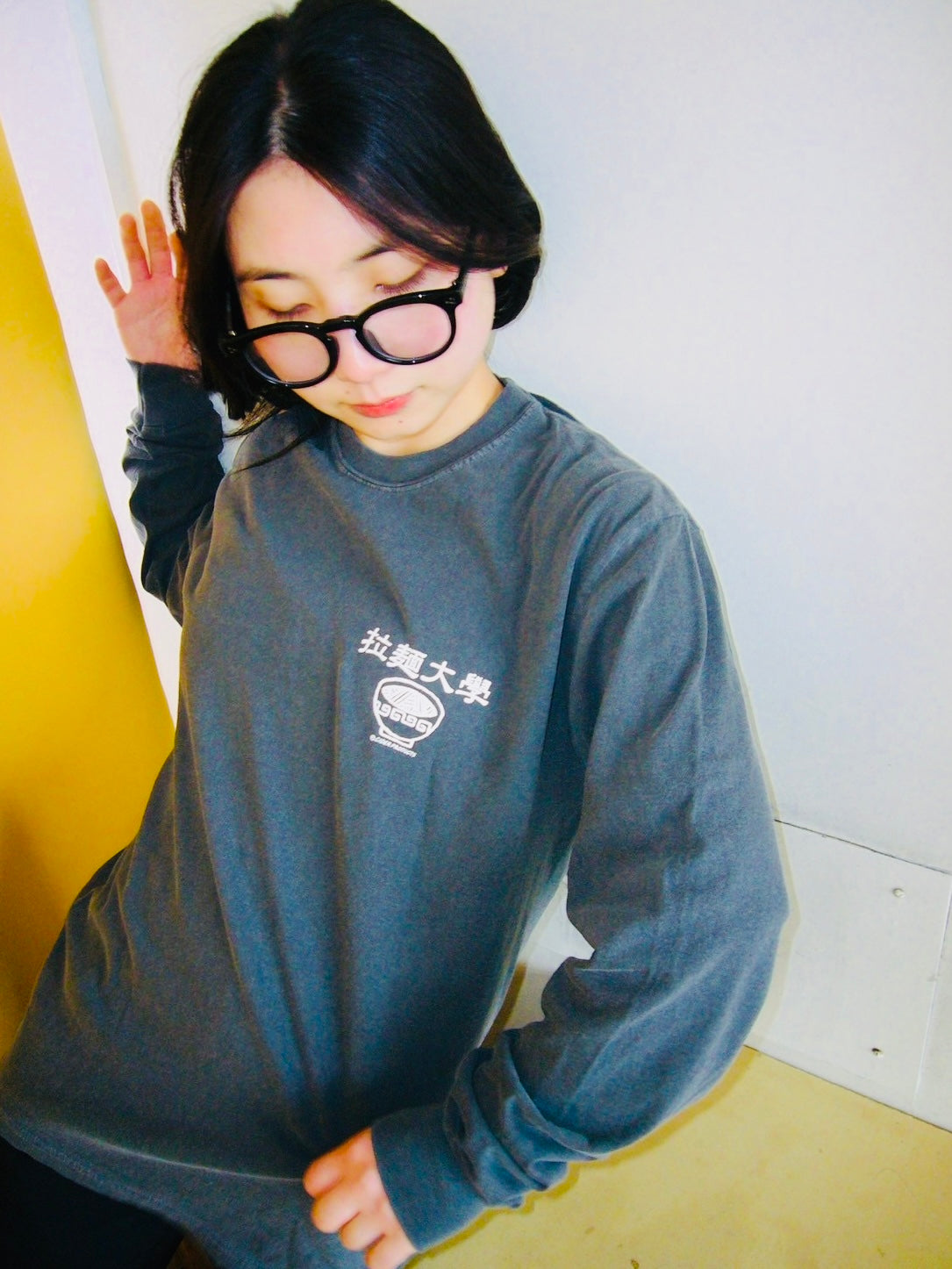 【予約限定販売中】拉麺大学 long tee / ペッパー