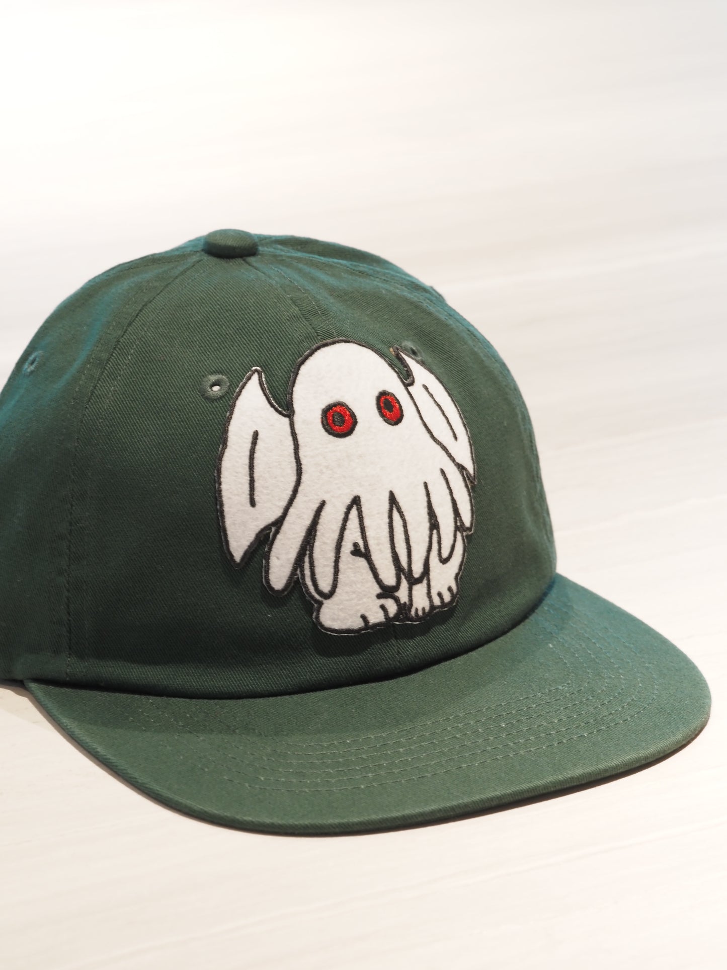 【先行限定販売中】Cthulhu illustraion cap / british green / CIDER 10