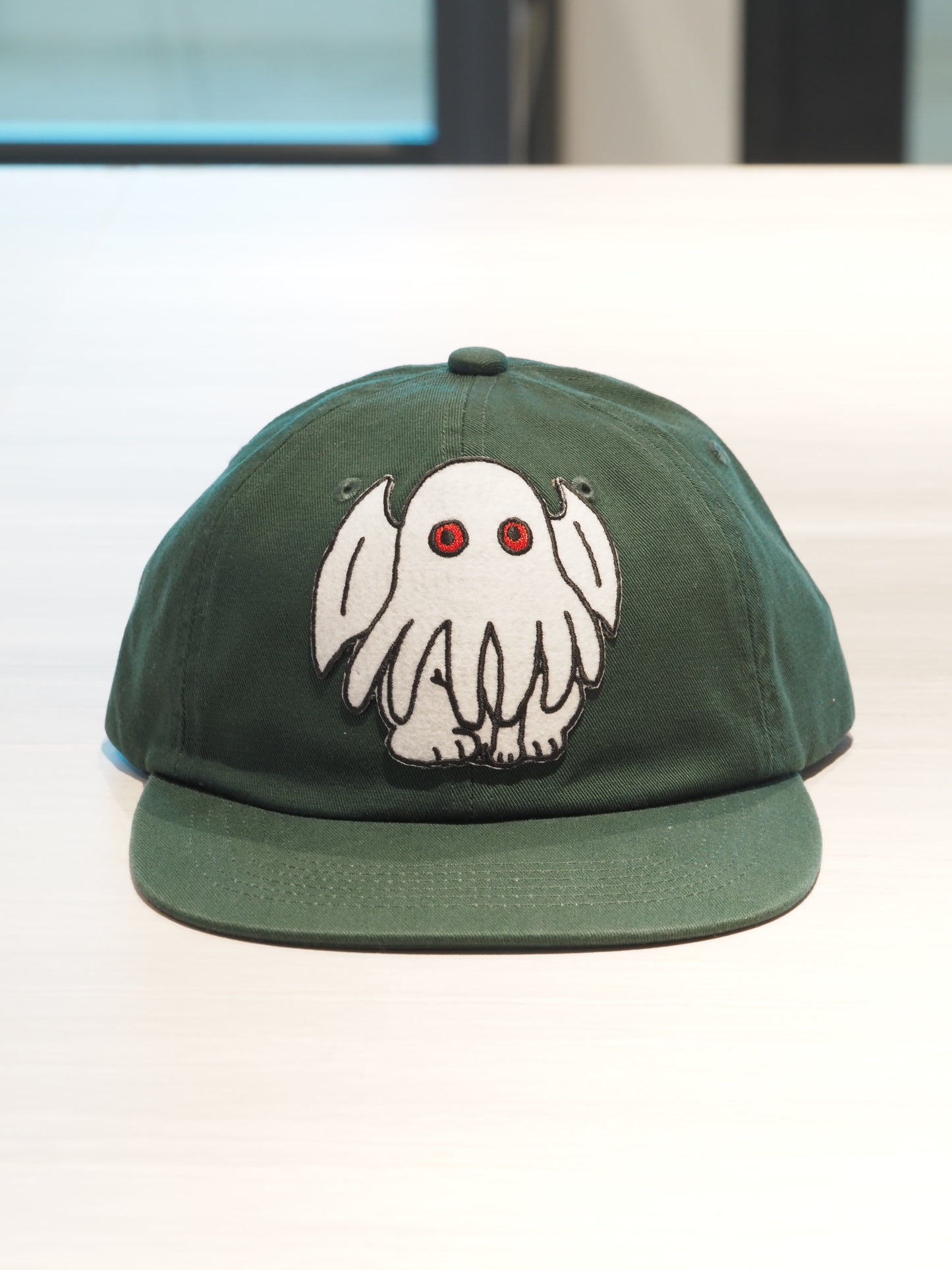 【先行限定販売中】Cthulhu illustraion cap / british green / CIDER 10