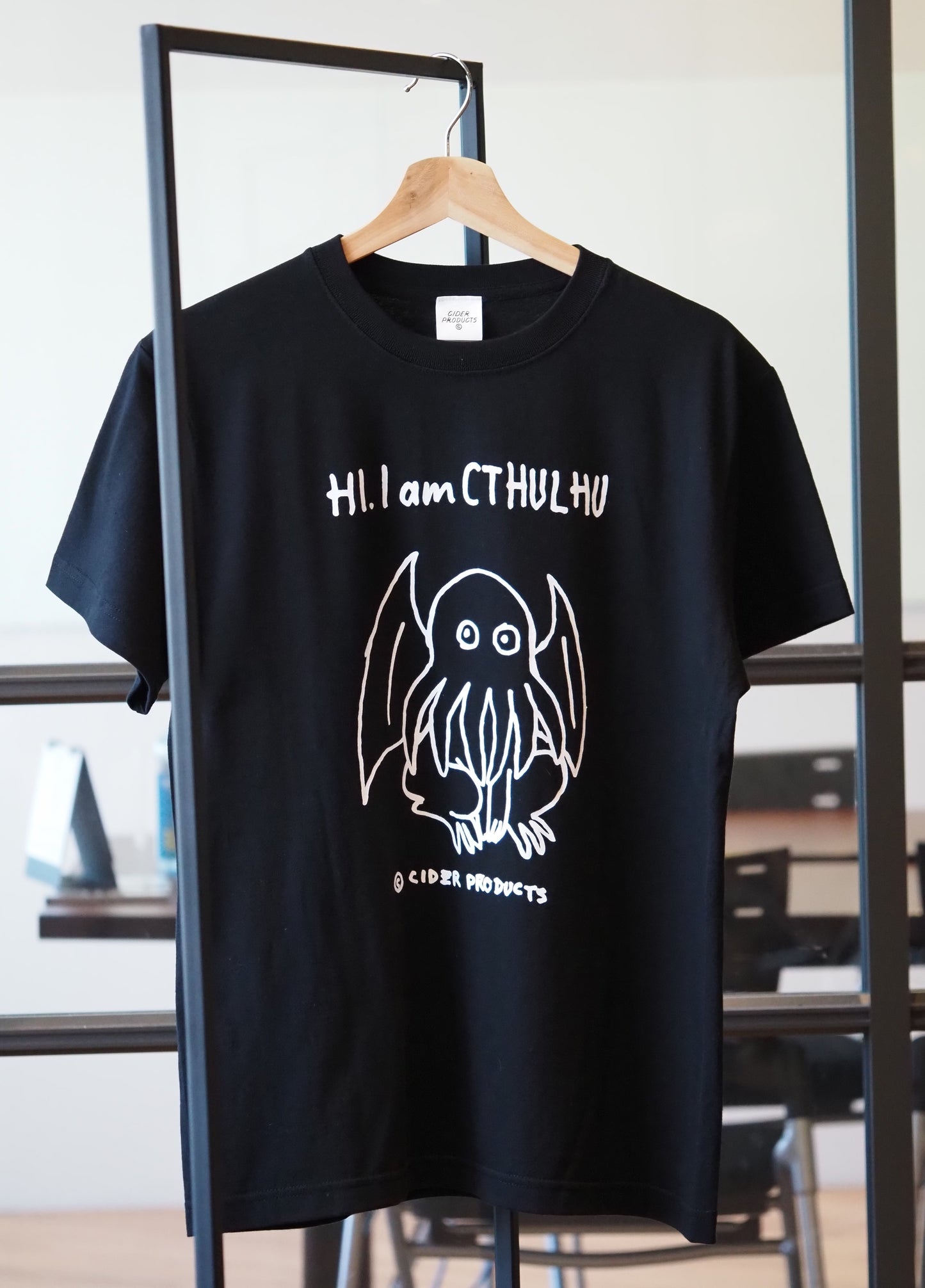 【先行販売中】Cthulhu illustraion tee / Black / CIDER 10 #7