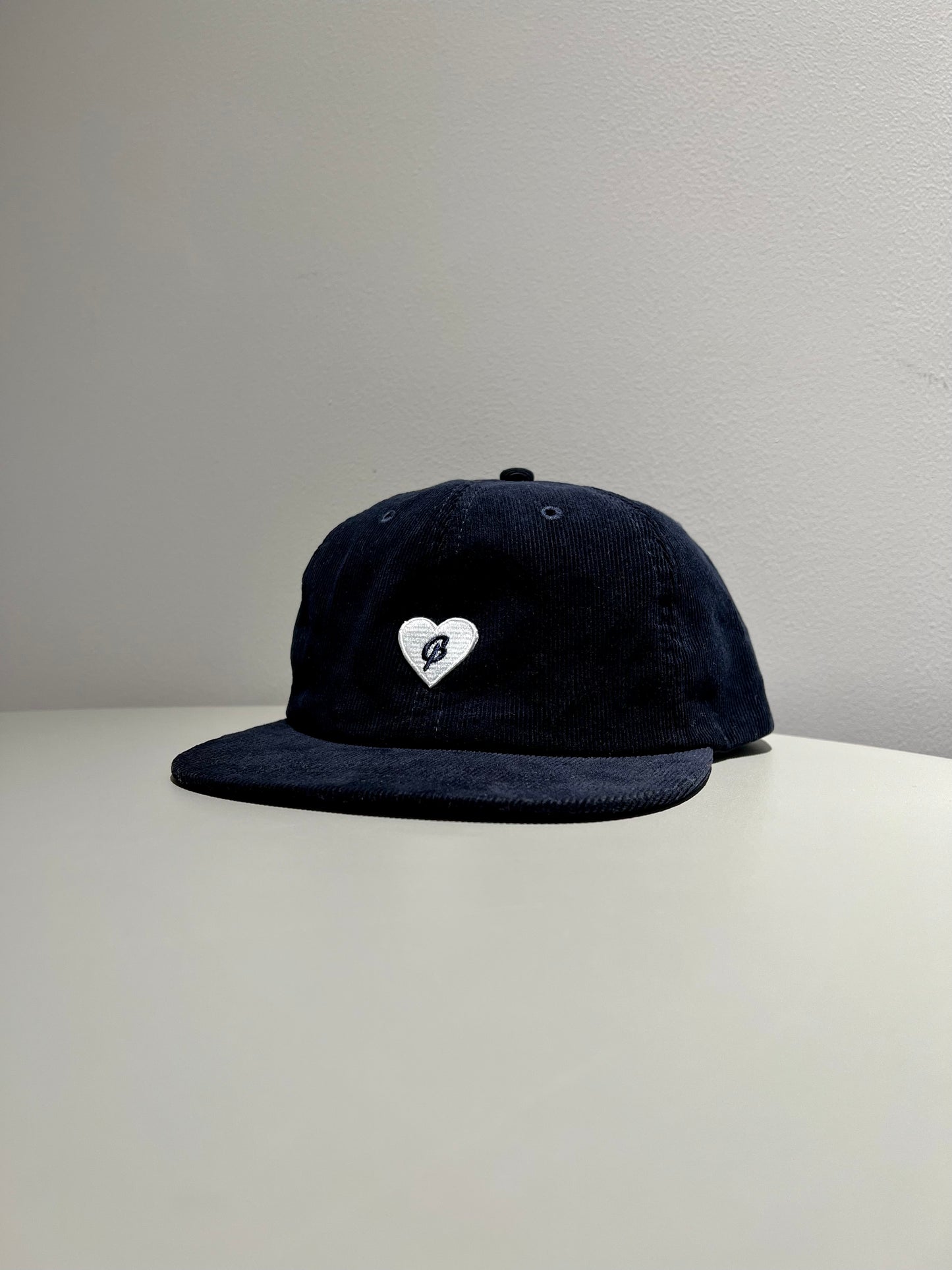 【限定再販売中】CP HEART CAP / Navy corduroy / CIDER10 #03