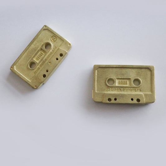 【予約限定販売中】CASSETTE TAPE OBJECT / カセットテープ デスクオブジェ（箸置き）2個セット