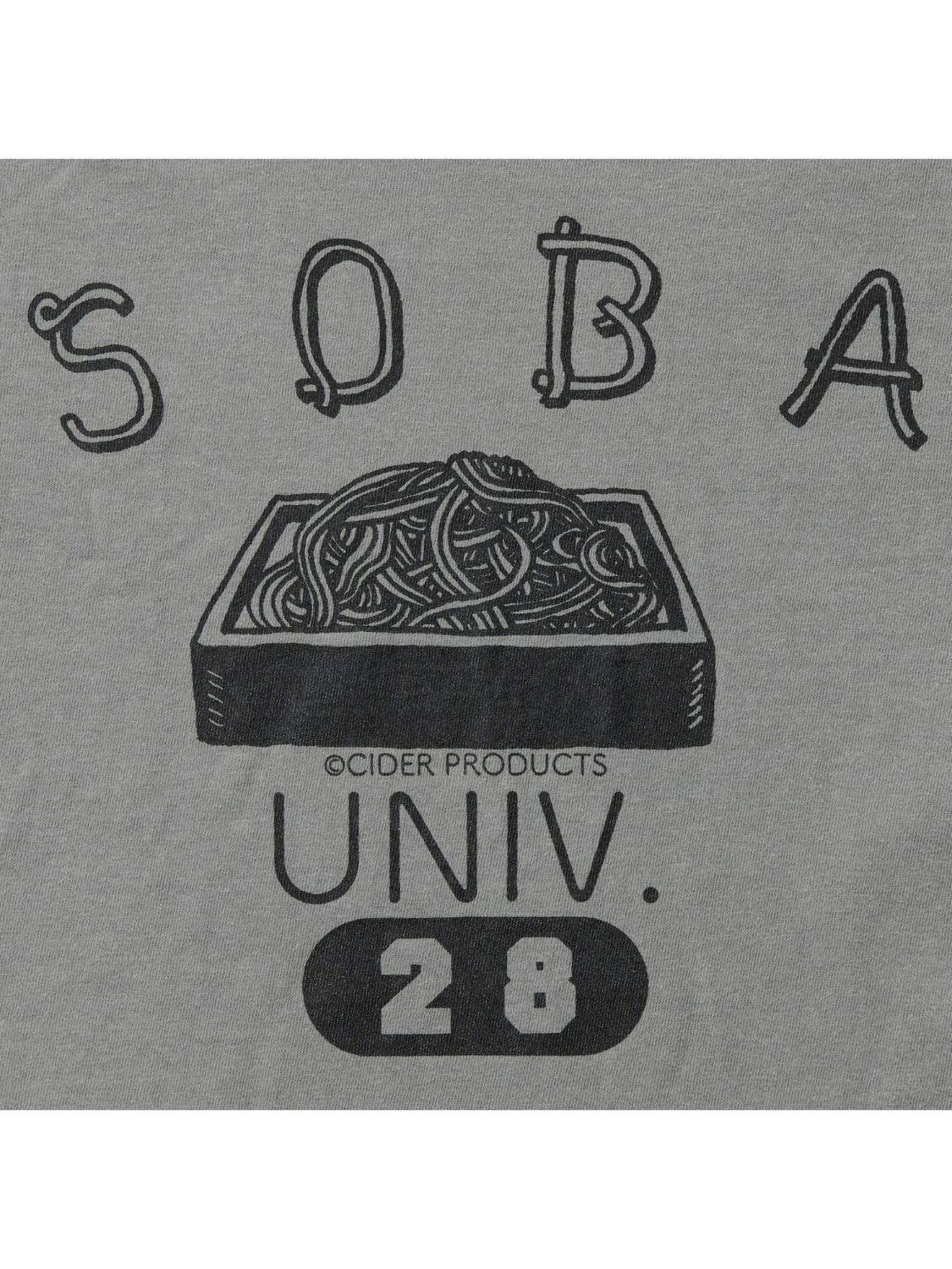 SOBA UNIV. Tshirt / ペッパー